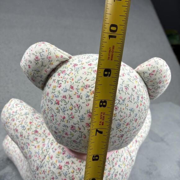Ralph Lauren Baby Polo Floral Pastel Plush Stuffed Teddy Bear 9” - Picture 8 of 9